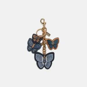 Coach Butterfly Cluster Bag Charm from Denim Collection 2022